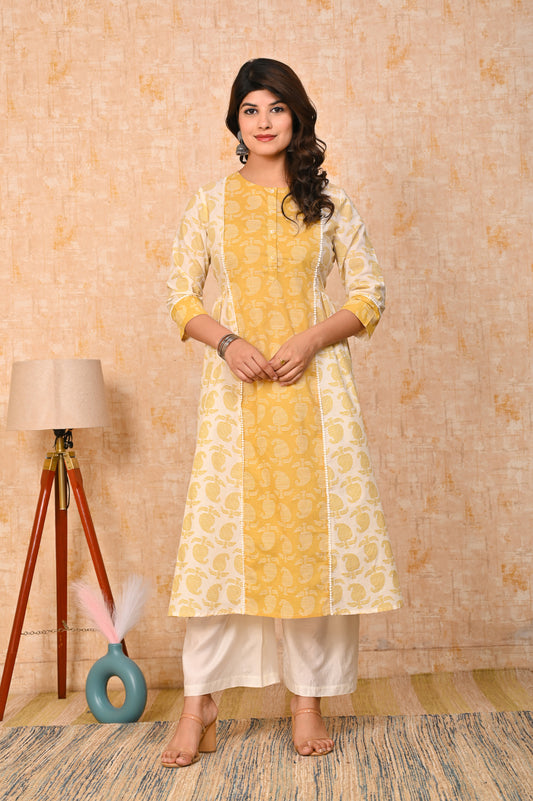 Summer In love Kurta Set